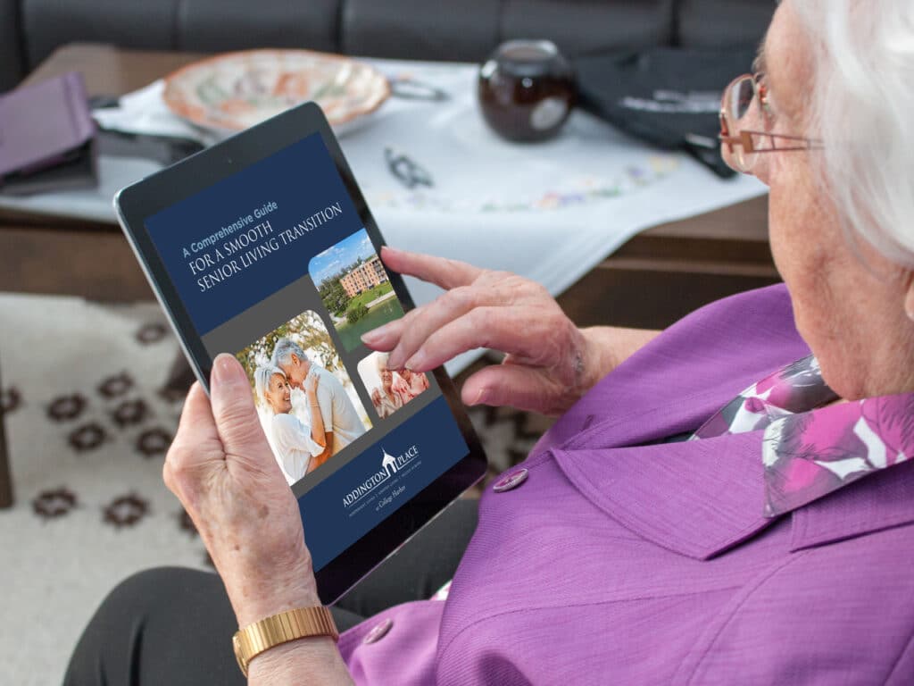 Addington Place Staying Connected LP Graphic